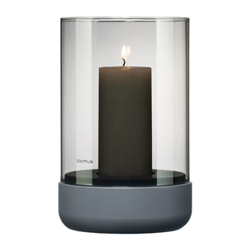 Calma stormlykt Ø12 cm - Gray-smoke - Blomus