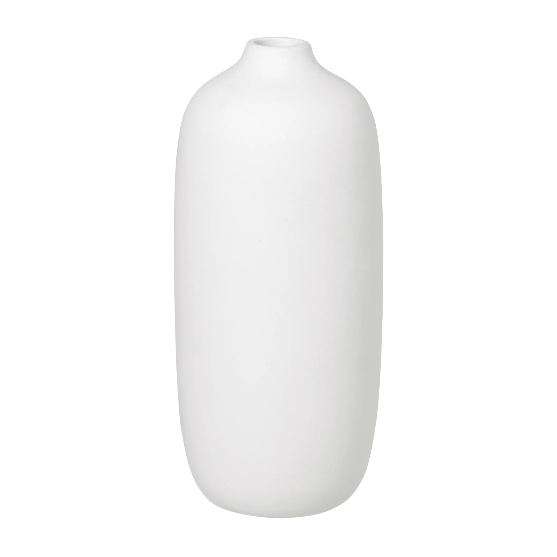 Ceola vase 18 cm, Hvit blomus
