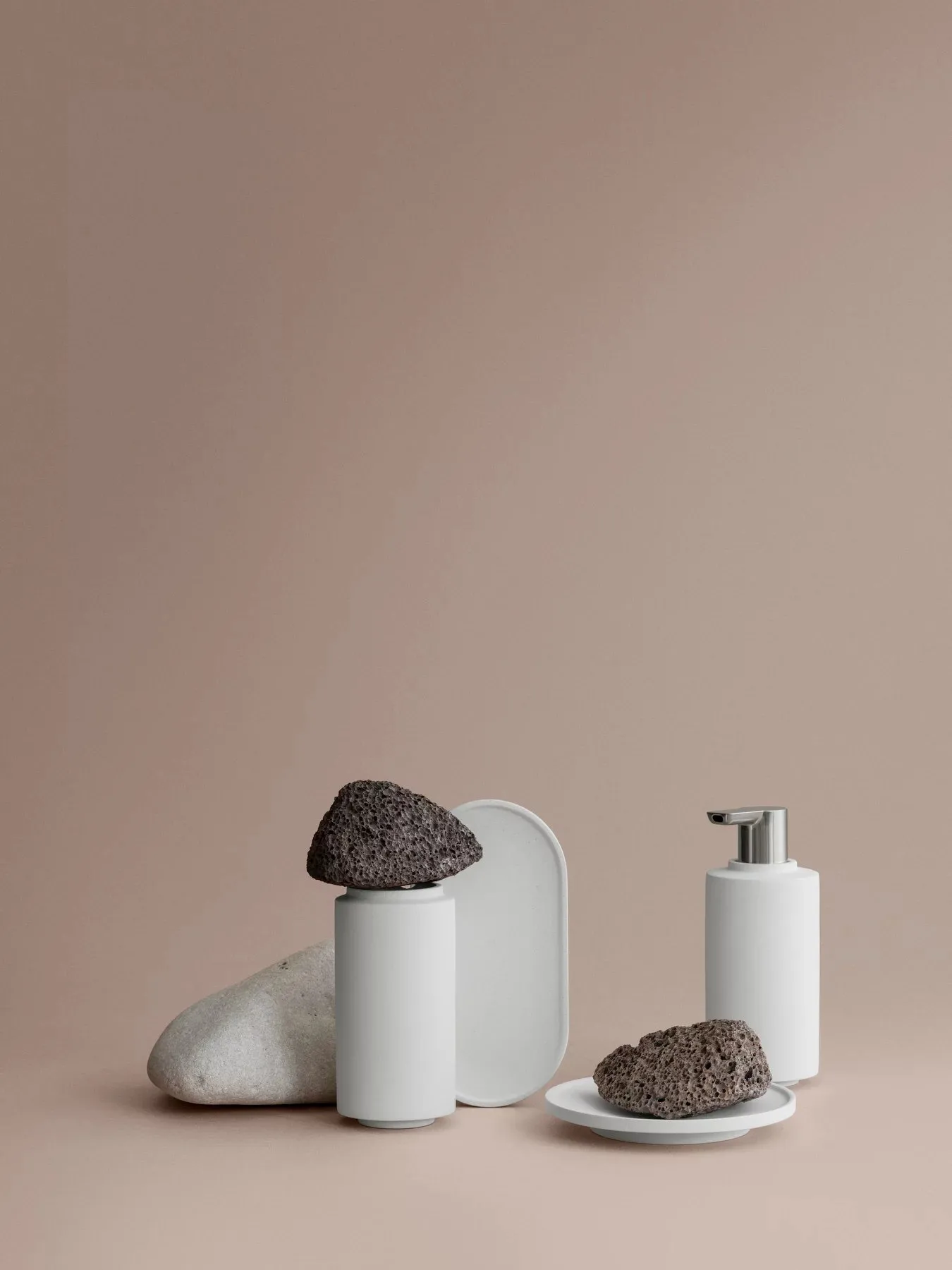 Creto tannbørstekopp, Lily white blomus