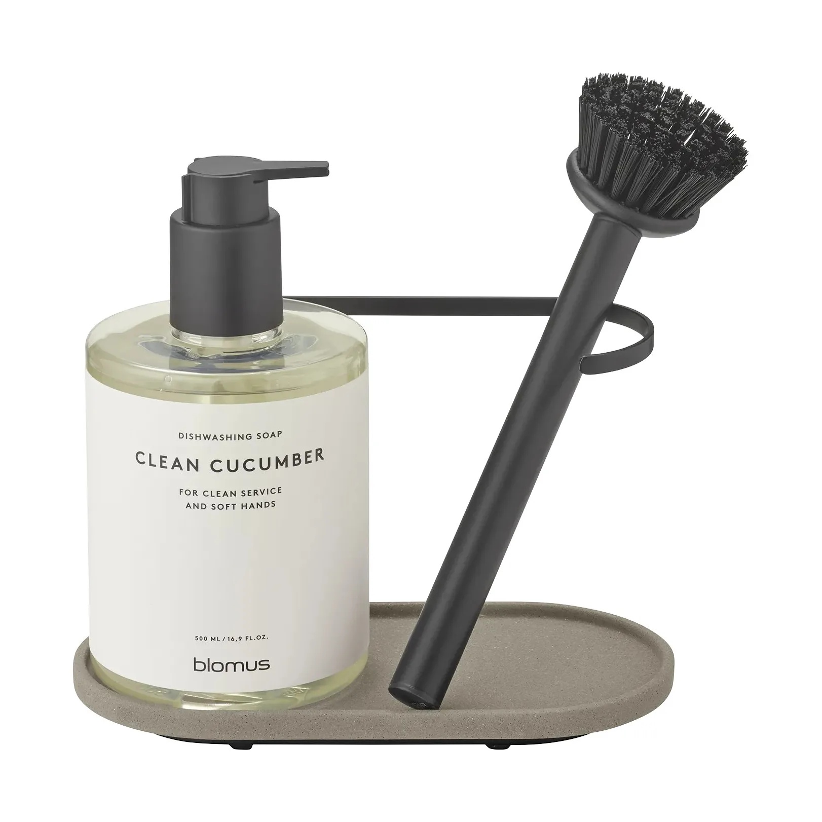 Dhuva oppvaskbørste- og såpedispenser, Mourning Dove blomus