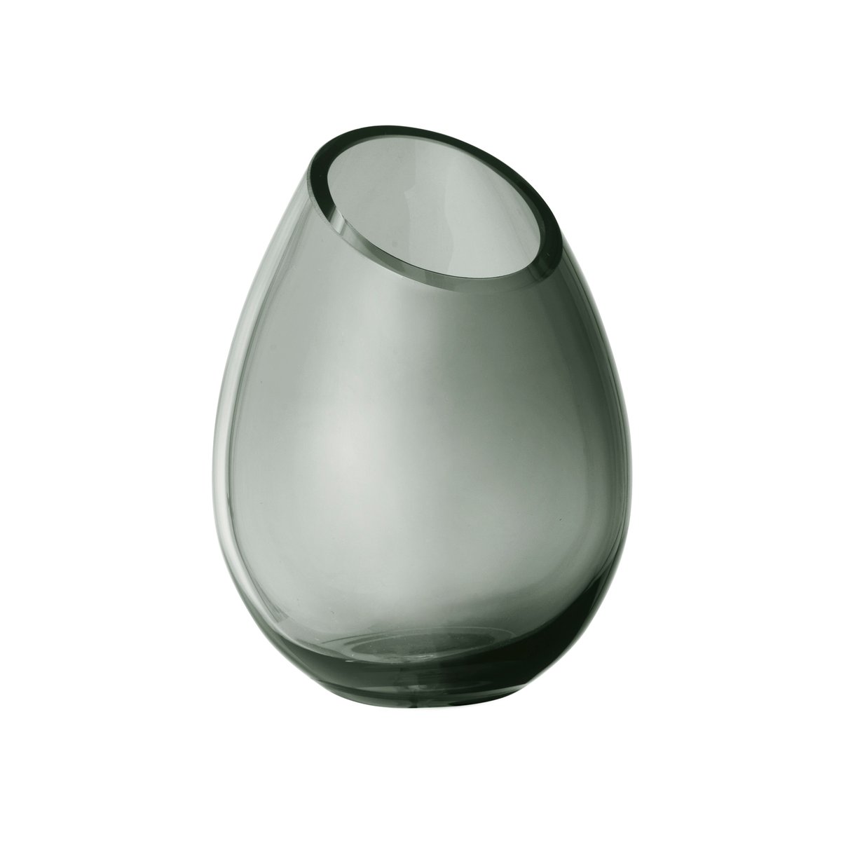 Bilde av blomus Drop vase liten Smoke