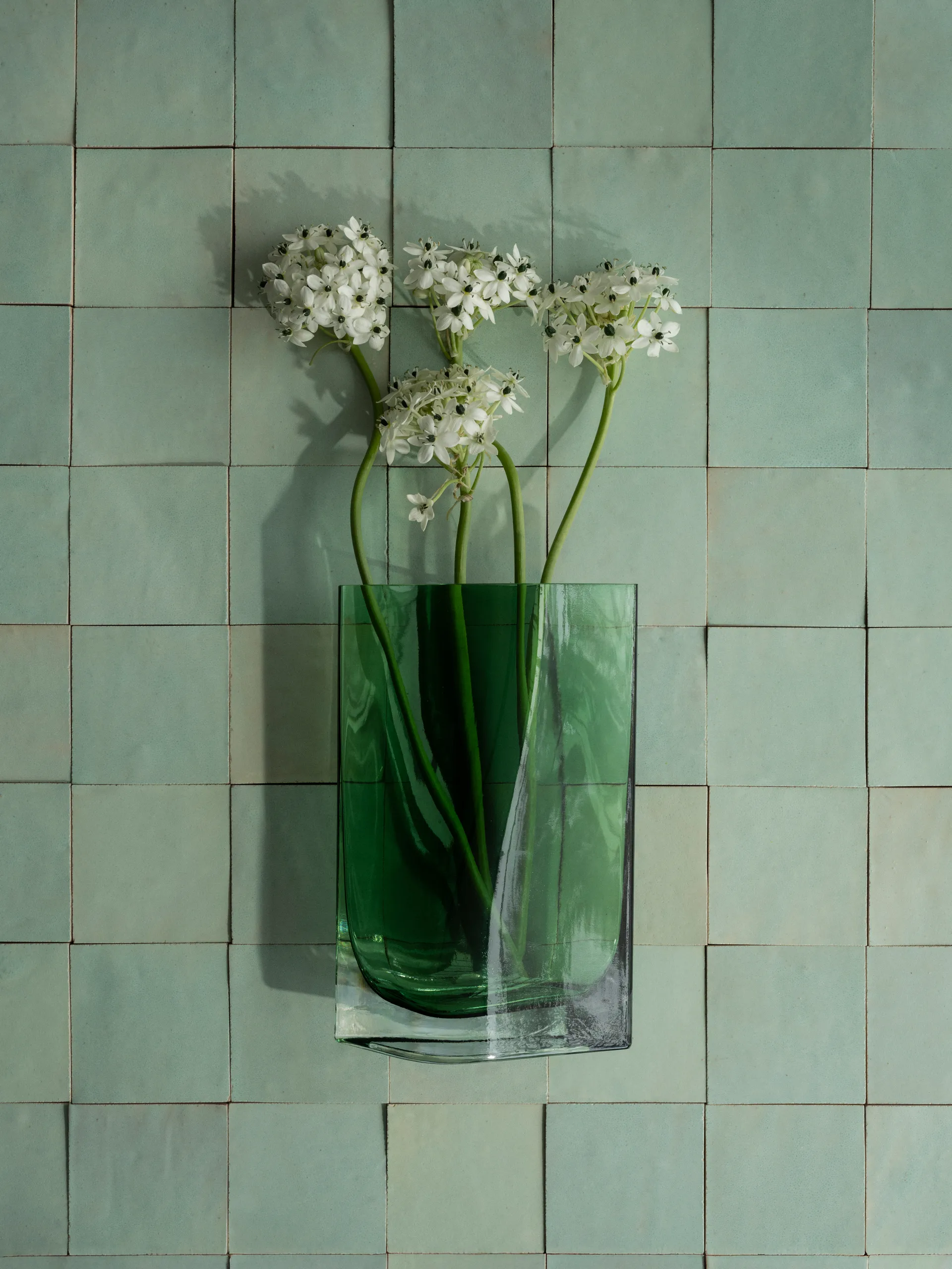 Duasis vase, Agave Green, 28 cm blomus