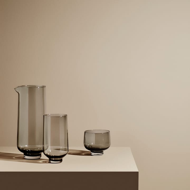 Flow tumblerglass 22 cl 2-stk., Smoke Blomus