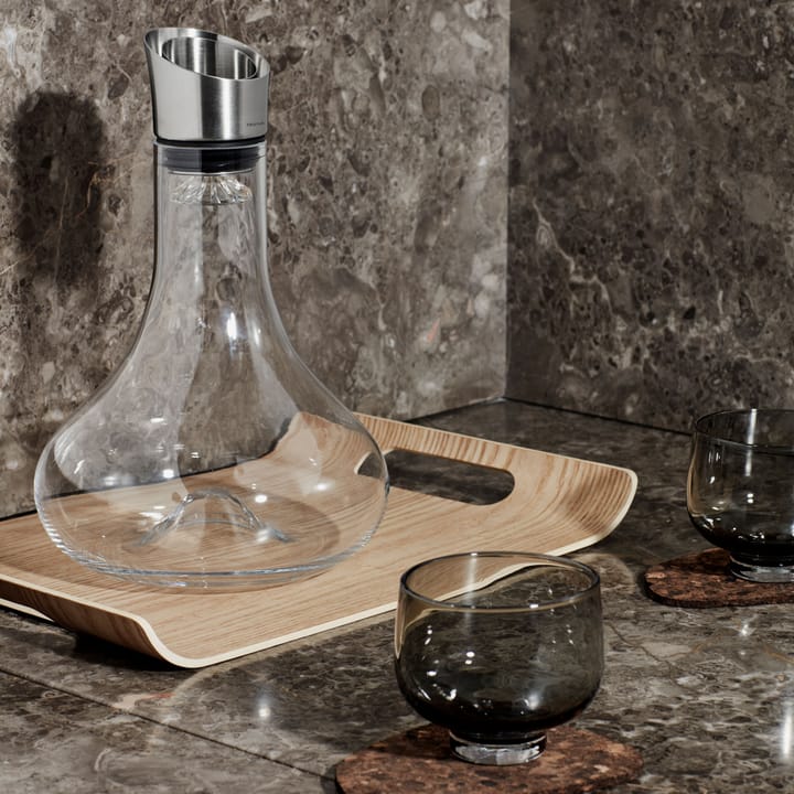 Flow tumblerglass 22 cl 2-stk., Smoke Blomus