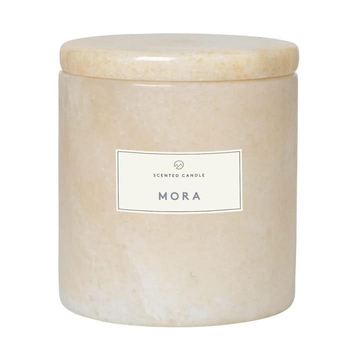 Frable duftlys marmor Ø 10 cm - Moonbeam-mora - Blomus