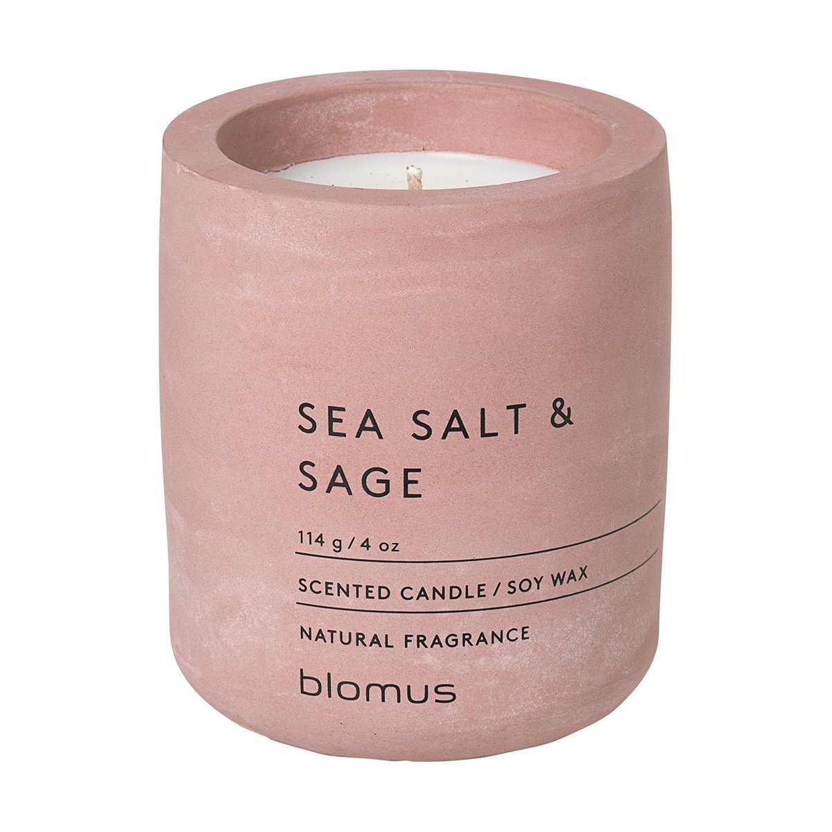 blomus Fraga duftlys 24 timer Sea salt & Sage-Withered Rose