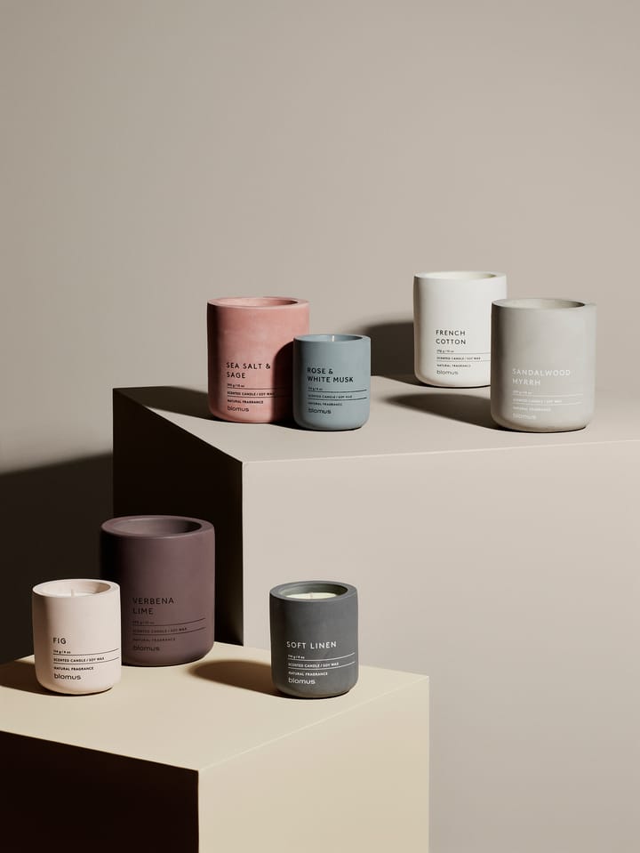 Fraga duftlys 24 timer, Soft Linen-Magnet Blomus