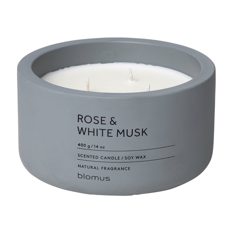 blomus Fraga duftlys 25 timer Rose & White Musk-Flintstone