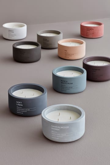 Fraga duftlys 25 timer - Sea salt & Sage-Withered Rose - Blomus