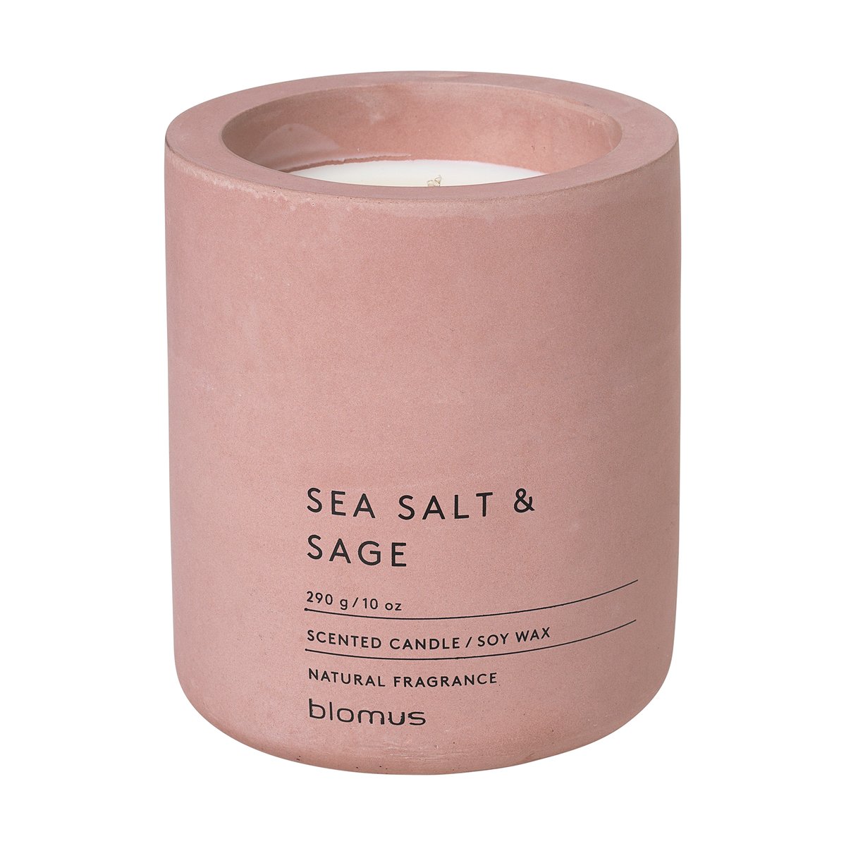 blomus Fraga duftlys 55 timer Sea salt & Sage-Withered Rose
