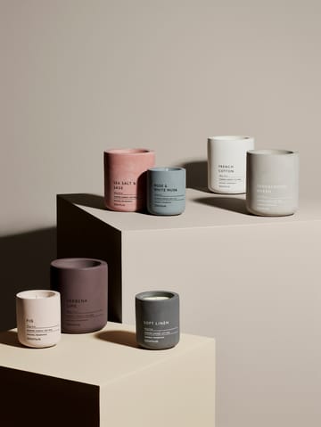 Fraga duftlys 55 timer - Sea salt & Sage-Withered Rose - Blomus