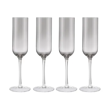Fuumi champagneglass 22 cl 4-pk - Smoke-klar - blomus