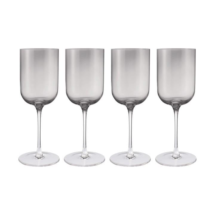 Fuumi rødvinsglass 40 cl 4-pk - Smoke-klar - Blomus