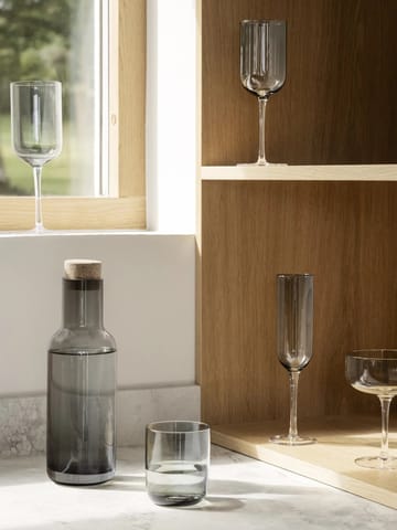 Fuumi vinglass 31 cl 4-pk - Smoke-klar - Blomus