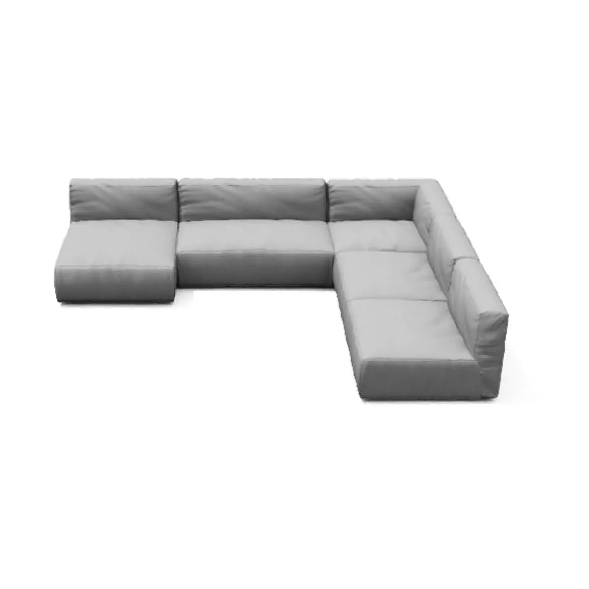 Grow modulsofa kombinasjon H,  blomus