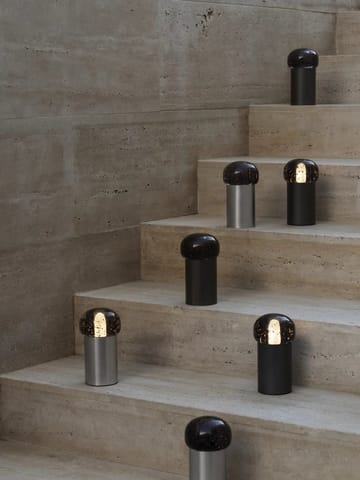 Iris LED-lampe 18 cm - Silver Metal - Blomus