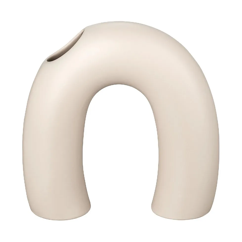 Kagetsu vase 18 cm, Moonbeam blomus