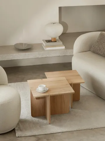 Kami bordlampe - Eik, Ø32 cm - blomus