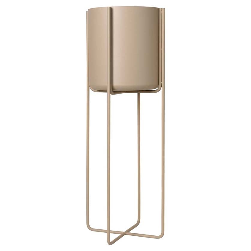 Bilde av blomus Kena krukke på bein M h805 cm Ø29 cm Nomad (beige)