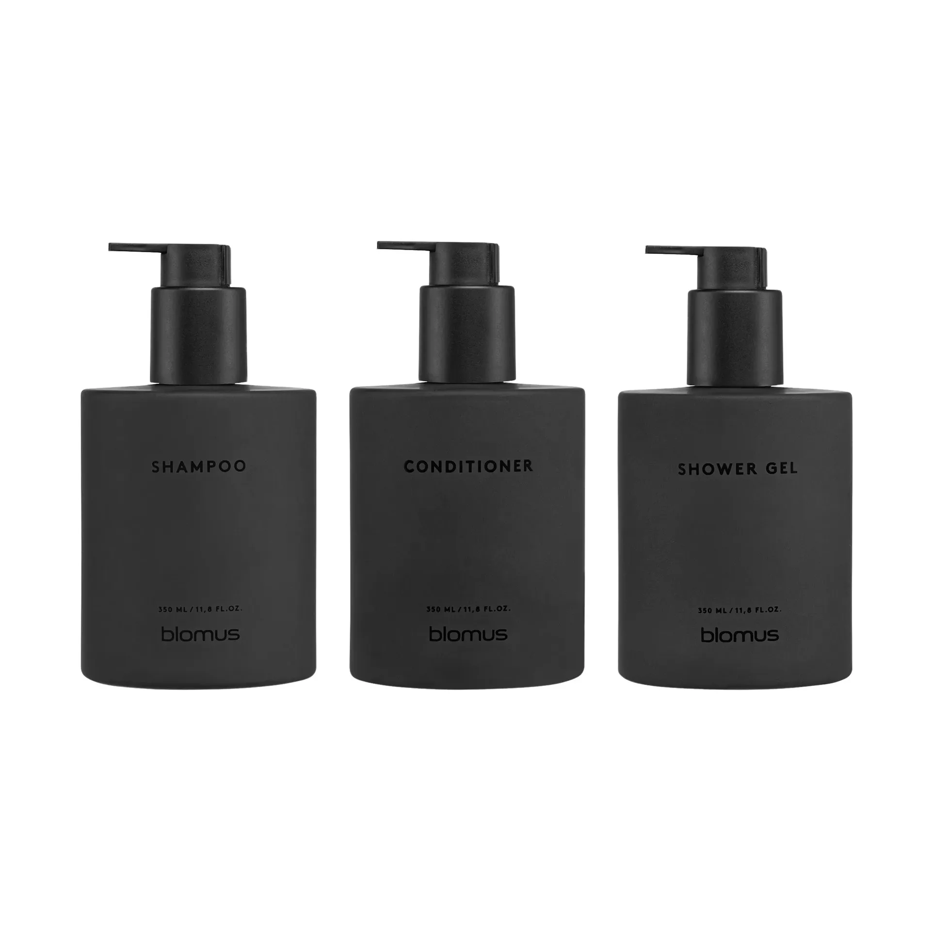 Kirei glassflasker inkl. veggholder 3-pakning, Smoke, limmontert blomus