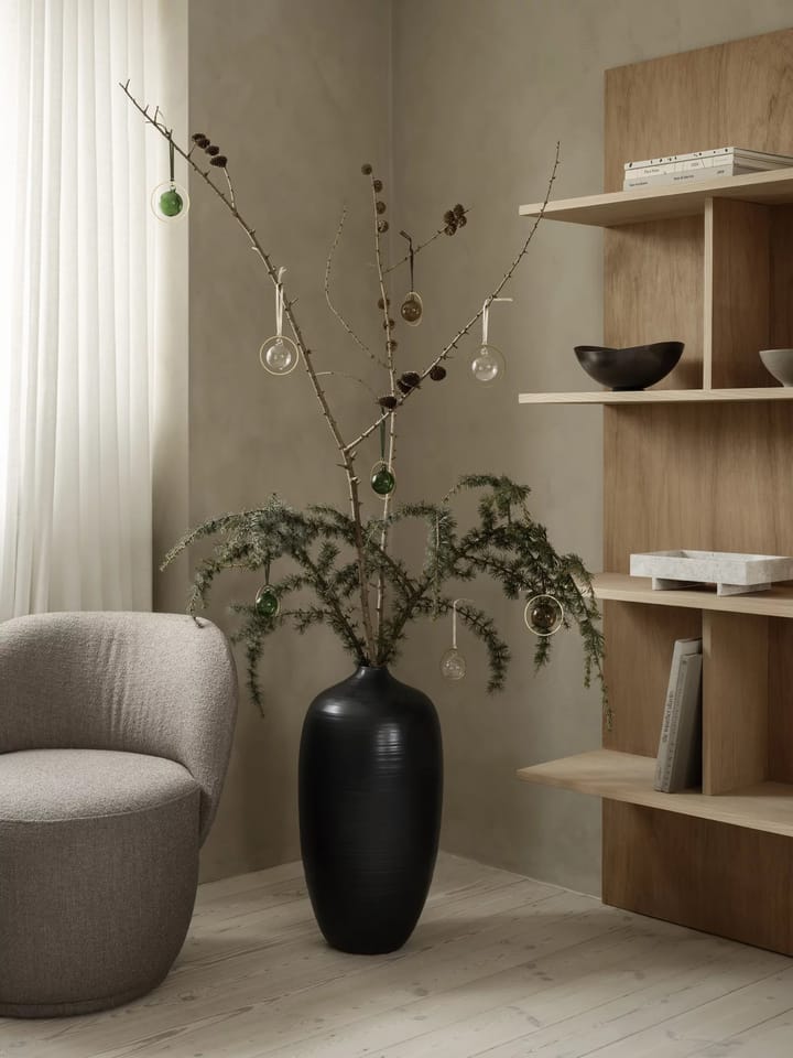 KITAI juletrekule 8,5 cm 4-pakning, Clear Blomus