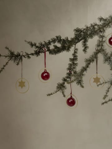 KITAI juletrekule 8,5 cm 4-pakning - Port - Blomus
