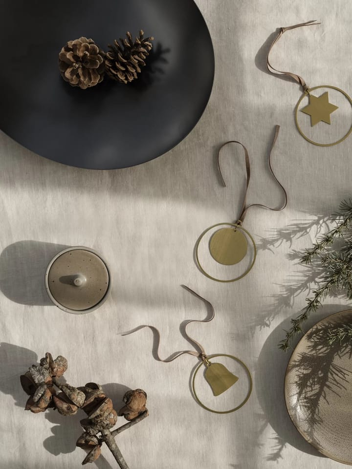 KITAI julhänge 8,5 cm 4-pakning, Circle Blomus