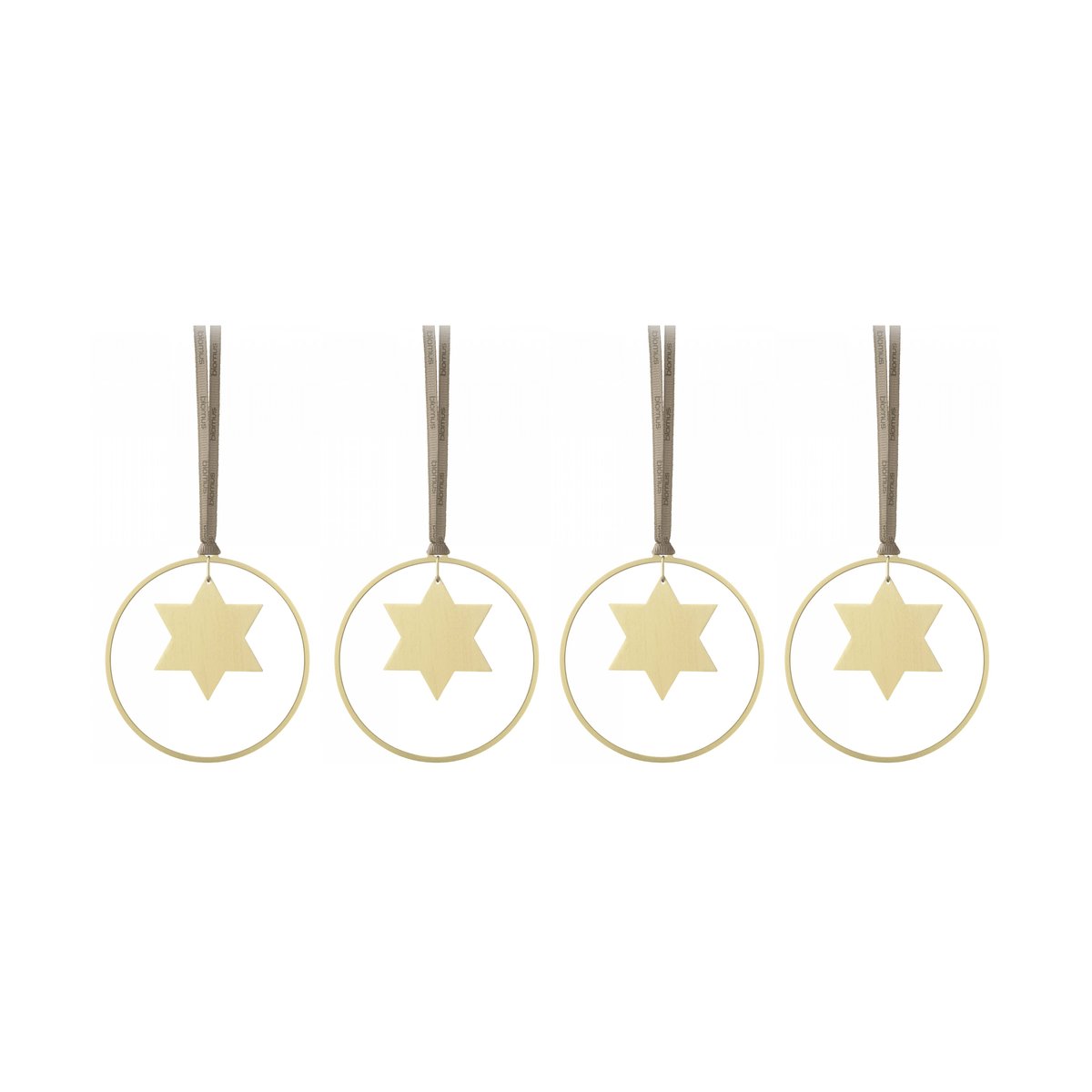 blomus KITAI julhänge 8,5 cm 4-pakning Stars