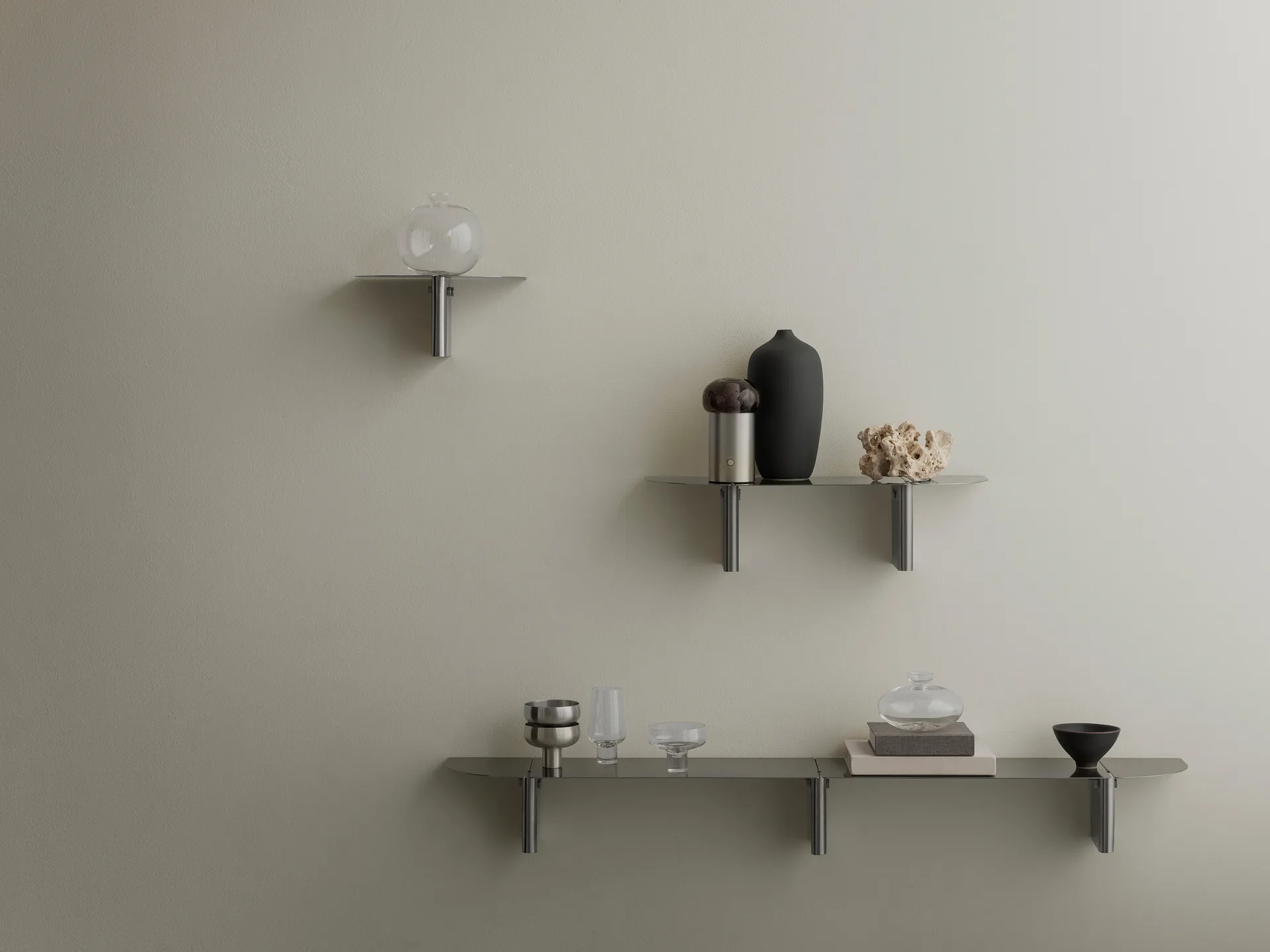 Koyoi champagneglass Coupe 9 cl, Rustfritt stål blomus