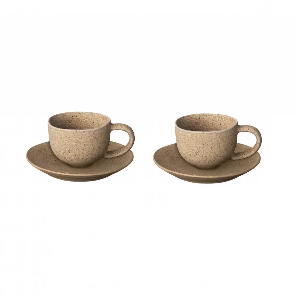 blomus Kumi espressokopp med fat 6 cl 2-pakning Fungi