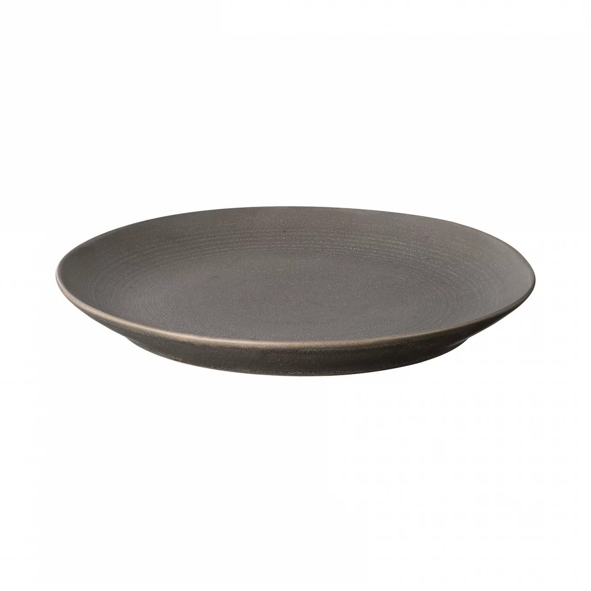 blomus Kumi tallerken 26 cm Espresso | Skandinavisk Design | Middagstallerkener | Brun
