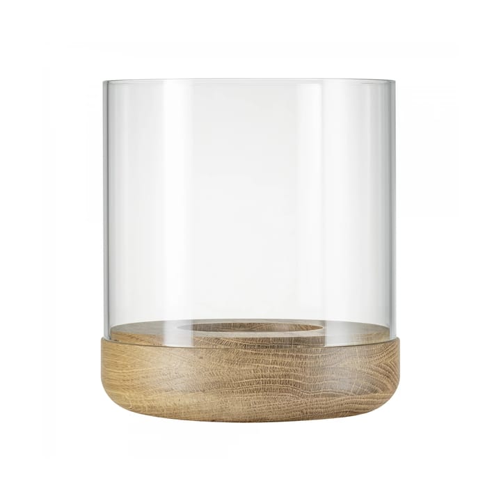 Lanto lanterne lyslykt XL Ø 26,5 cm - Transparent-oak - blomus