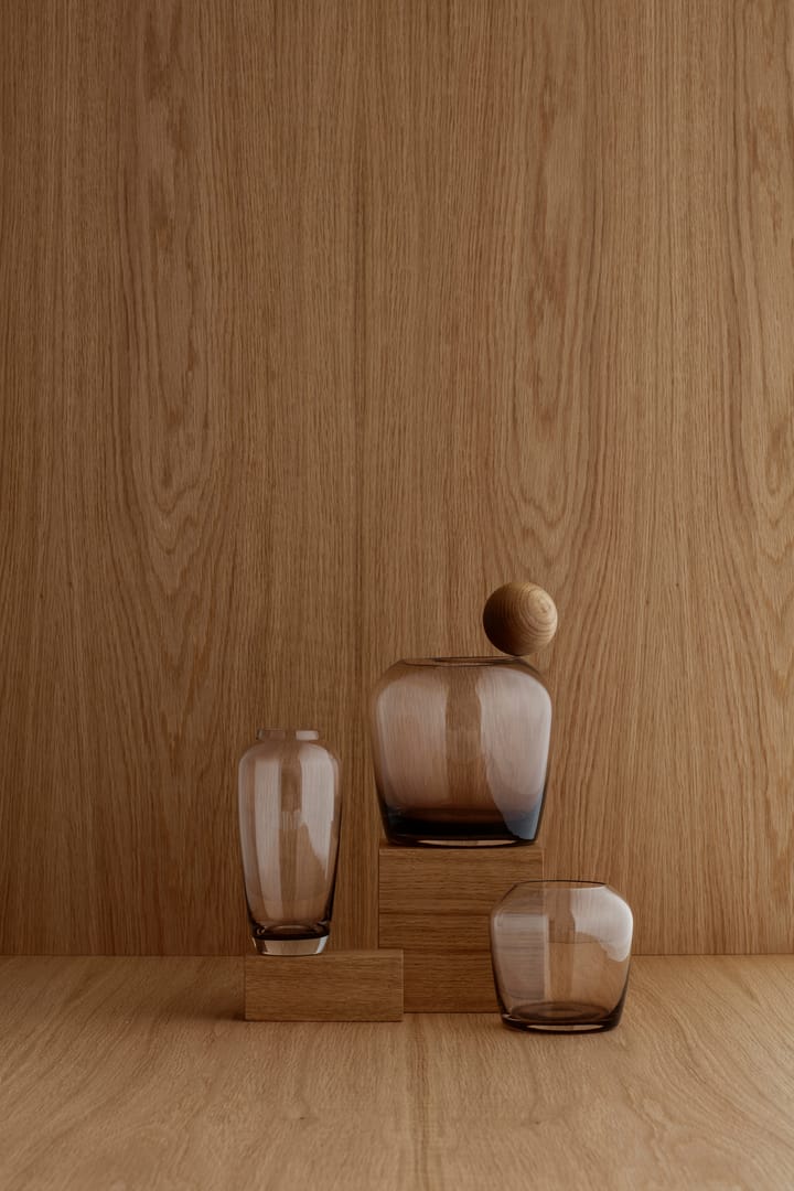 Leta vase 13 cm, Coffee Blomus