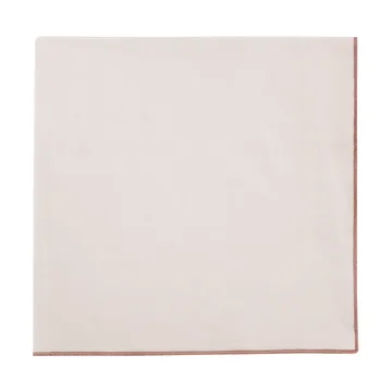Lineo linserviett 42x42 cm - Moonbeam-mocha mousse - blomus