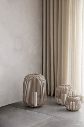 Lito lanterne lyslykt Ø 20 cm - Beige - Blomus