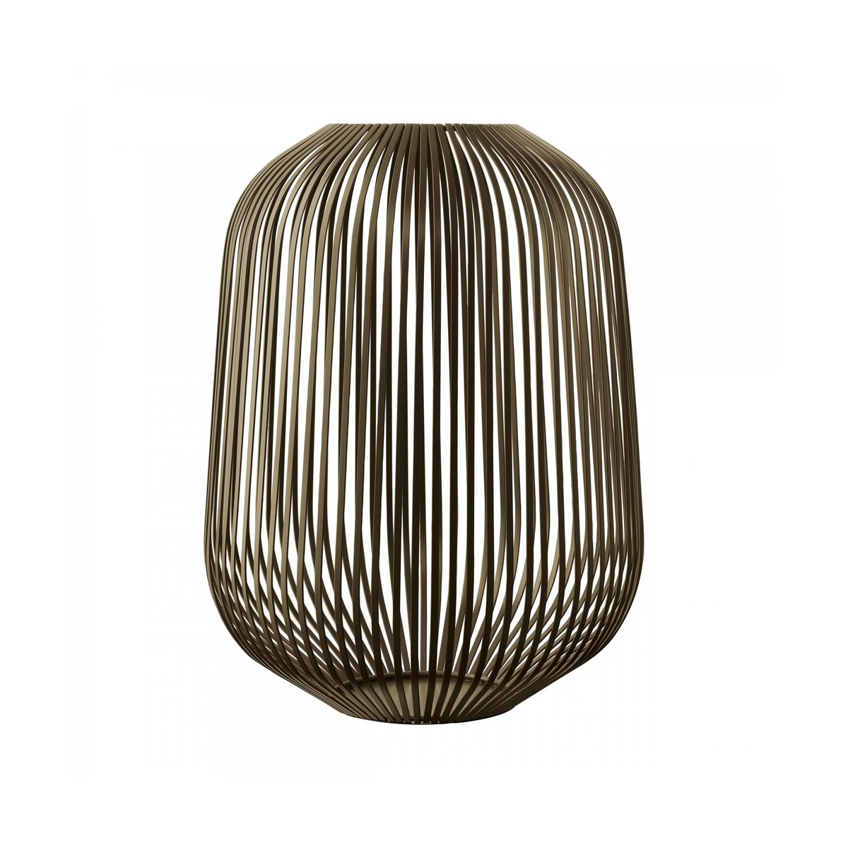 blomus Lito lanterne lyslykt Ø33 cm Burned metal