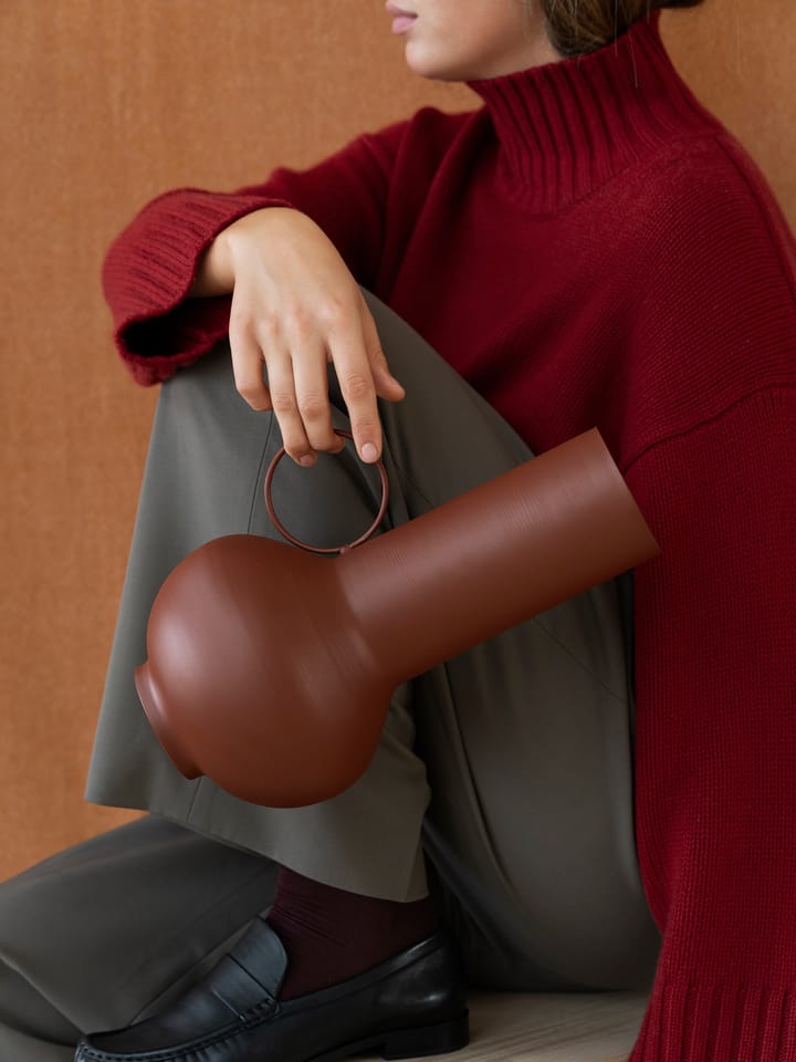 Loha vase 33 cm, Brandy Brown Blomus