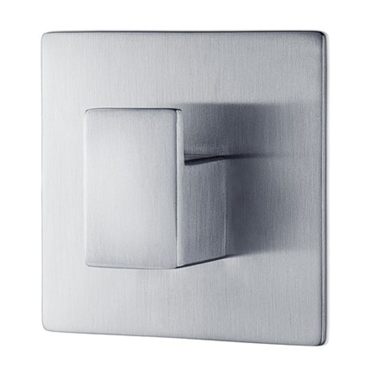blomus Menoto selvklebende krok 6 x 6 cm Matt rustfritt stål