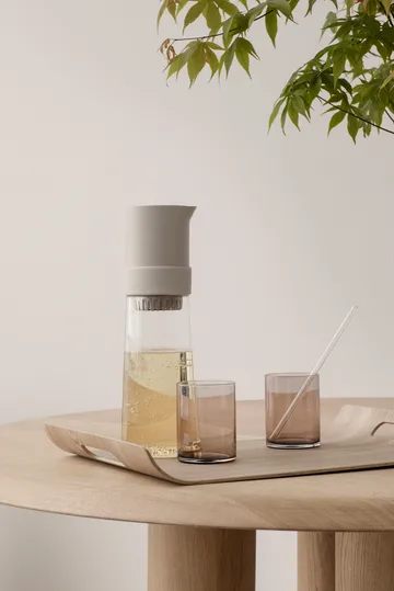 Mera glass 22 cl 2-pakning - Coffee - blomus