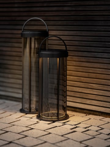 Mituro mobil LED-lampe M - Gunmetal - Blomus