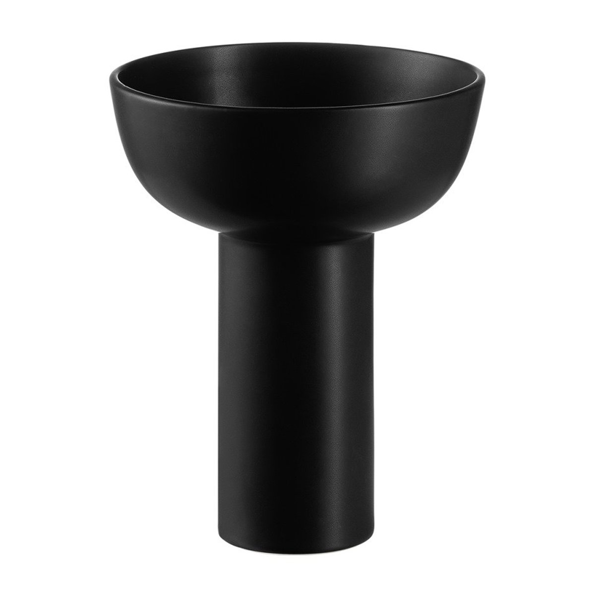 Bilde av blomus MIYABI hyacintvase Ø 17 cm Sort
