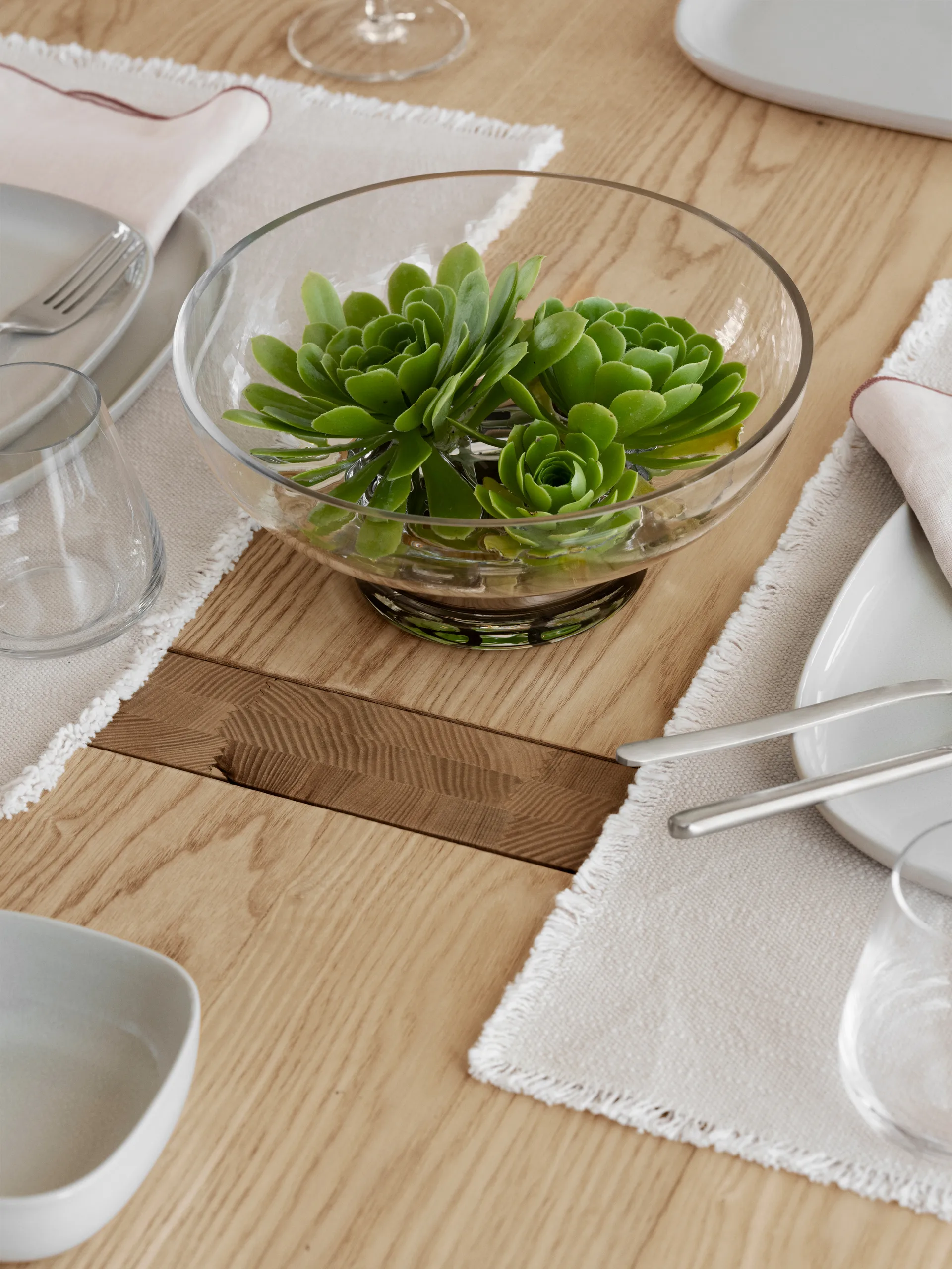 MIYABI vase M Ø23 cm, Clear blomus