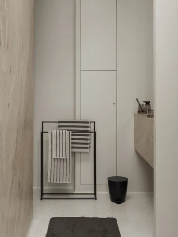 Modo håndklærhenger - Black, 86x60x18,5 cm - blomus