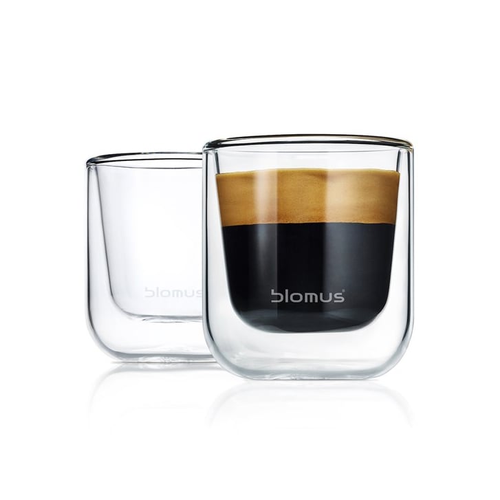 blomus Nero isolerande espressoglass 2-stk. Klar