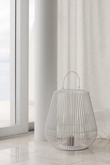 Nidea lanterne M 61,5 cm - Hvit - blomus