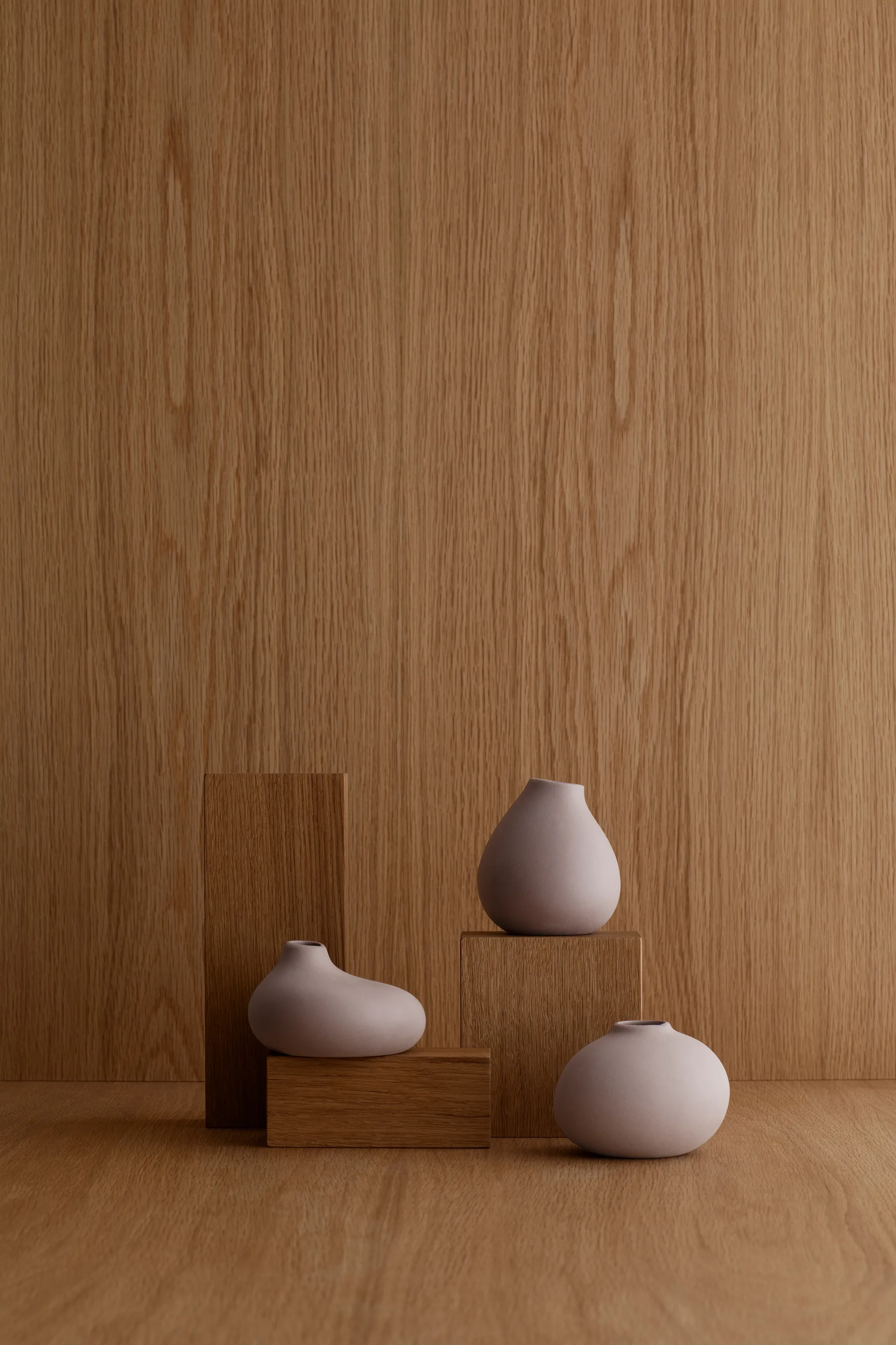 Nona vase 3-pakning, Bark blomus