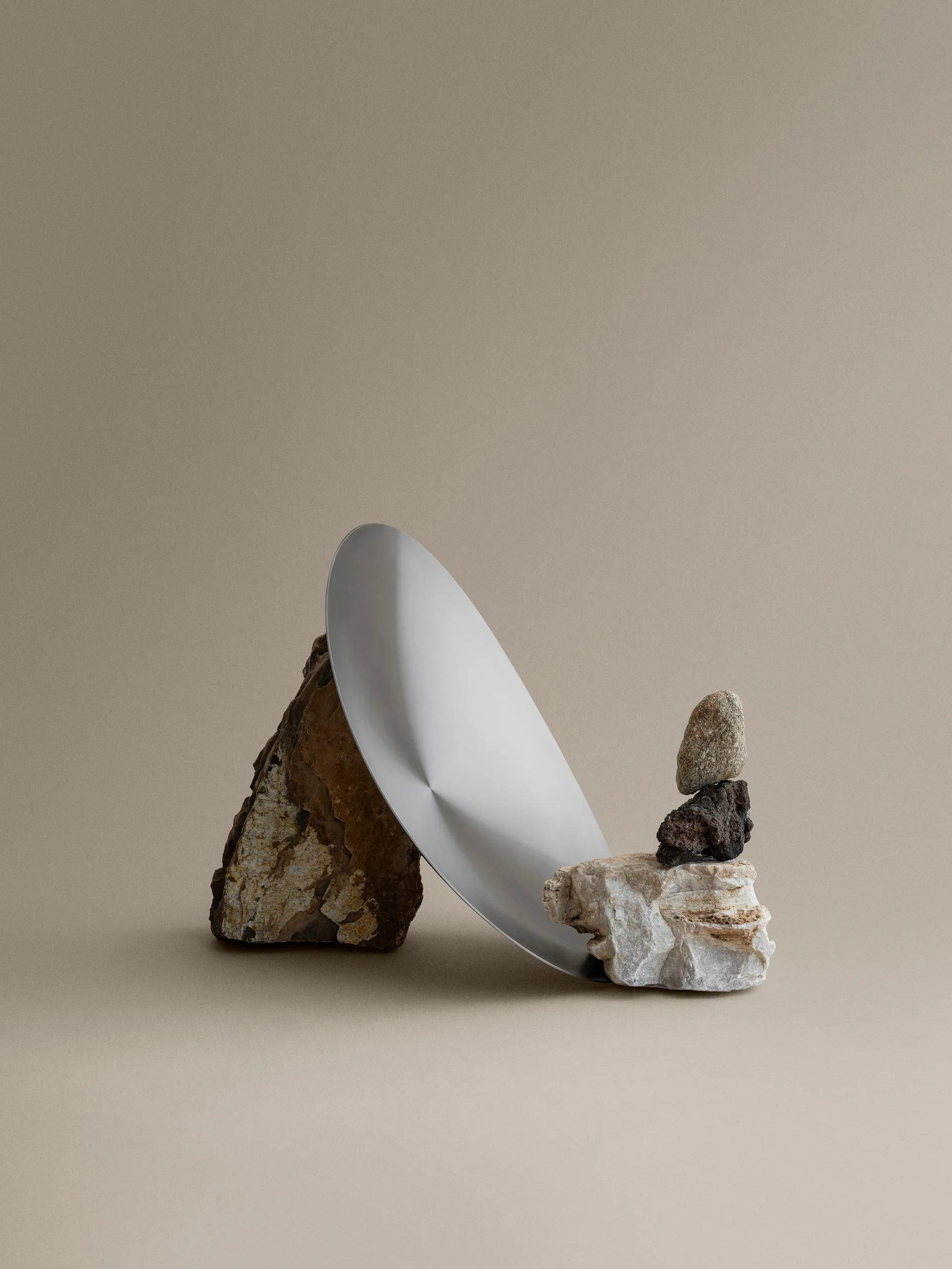 ONDEA bolle M 35x42 cm, Rustfritt stål matt blomus