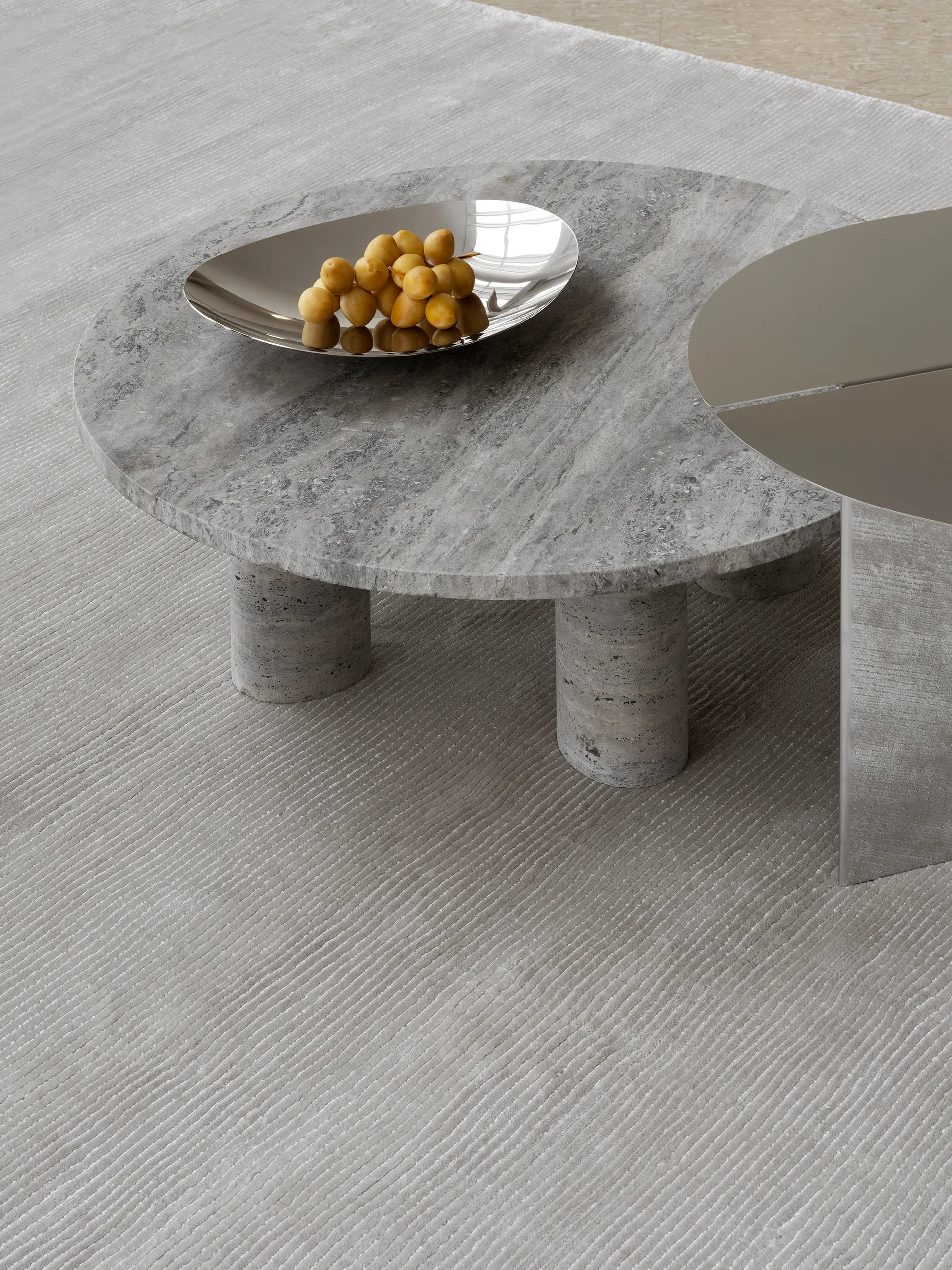 ONDEA bolle M 35x42 cm, Rustfritt stål polert blomus