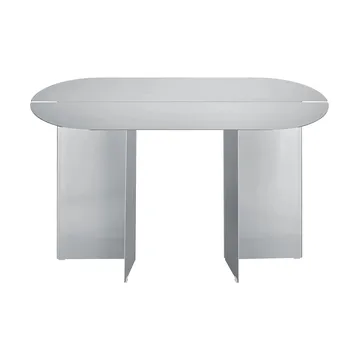 ORU benk 80x45 cm - Matt rustfritt stål - blomus