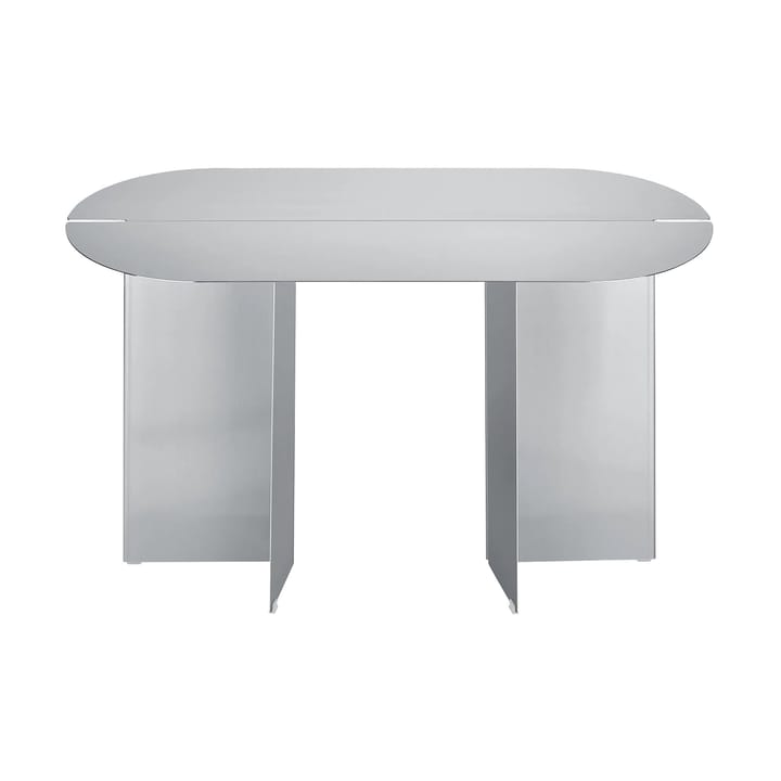 ORU benk 80x45 cm - Matt rustfritt stål - Blomus